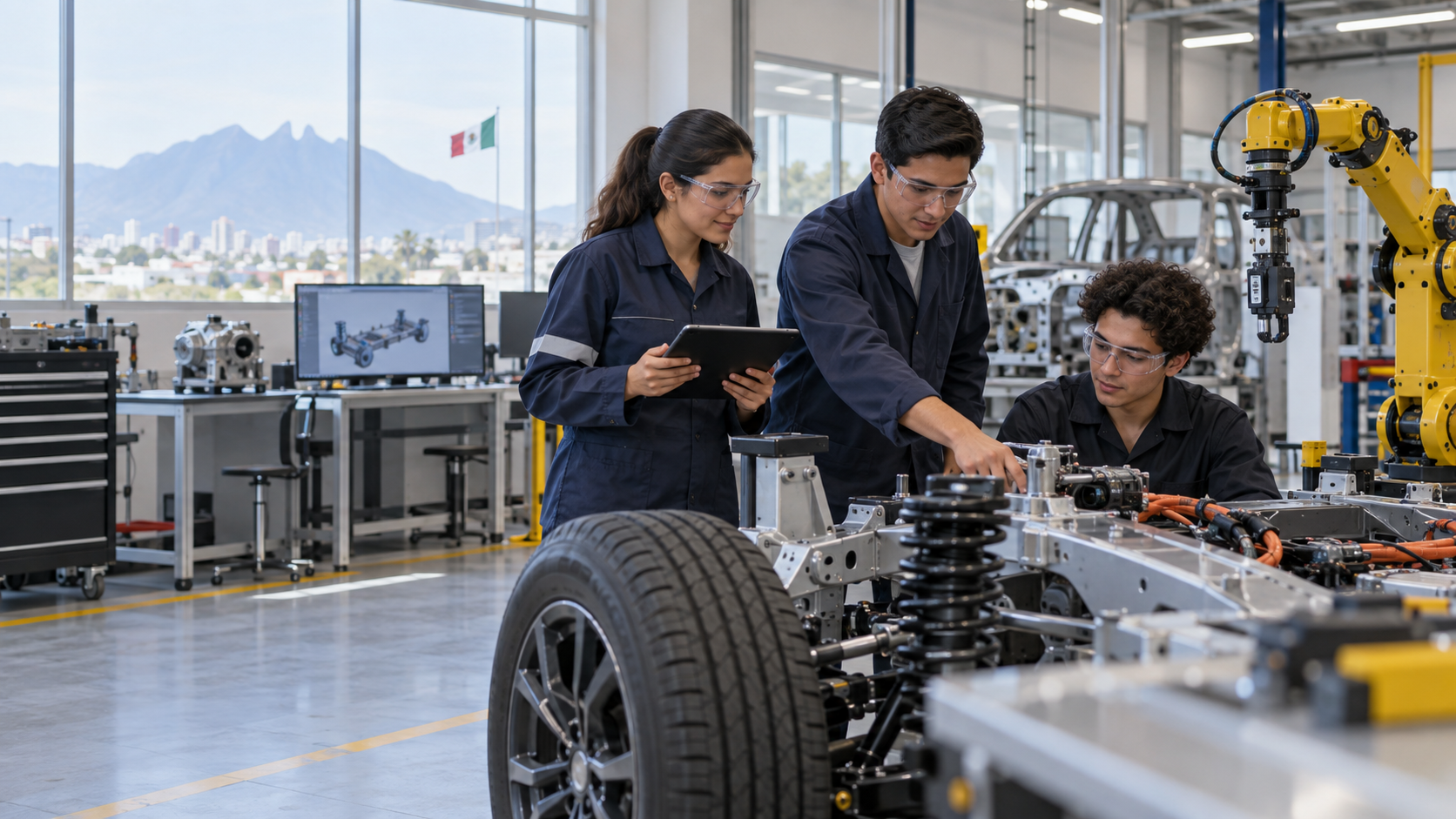 Imagen de presentación de Manufactura Automotriz
